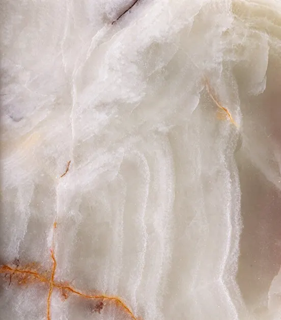 Detail of a polished stone finish